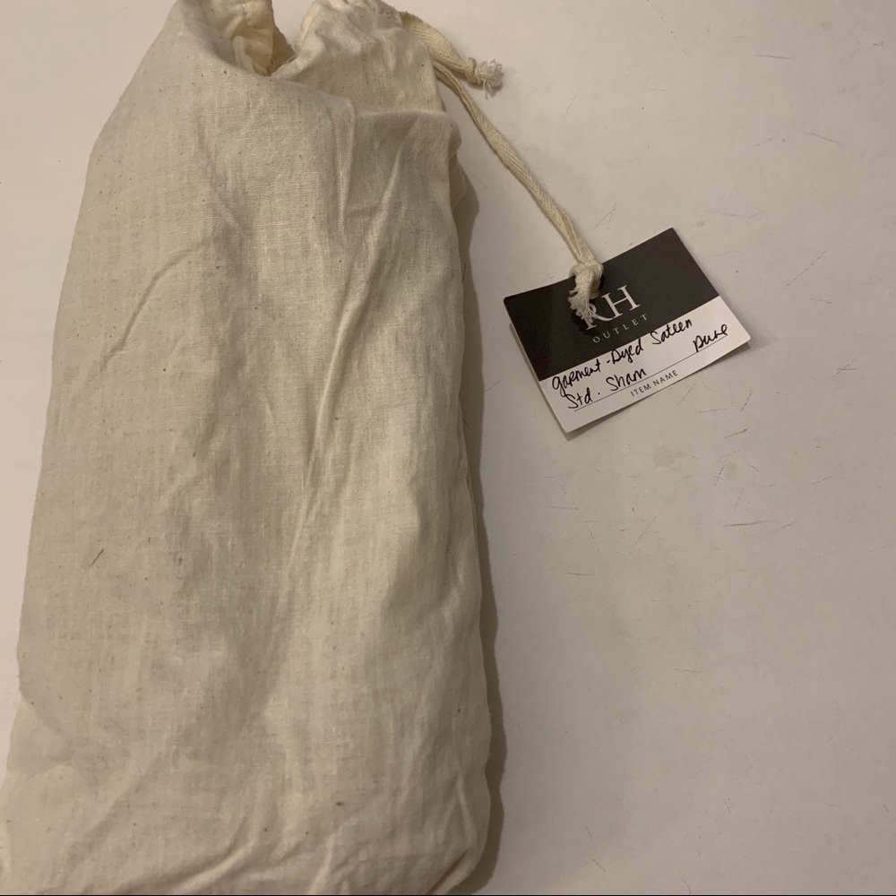 NWT Restoration Hardware Sateen Sham in Dune color